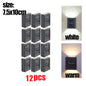 1~16Pcs Smart Solar LED Outdoor Light Waterproof Garden Decor Lamps for Balcony Yard Street Wall Light Outdoor Solar Lamp