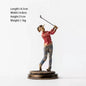 Modern Minimalist Golf Sports Figure Statue Ornaments Living Room Home Decoration Resin Art Golf Character Craft Gift Nordic