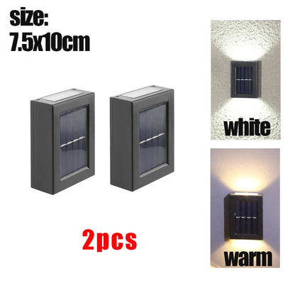 1~16Pcs Smart Solar LED Outdoor Light Waterproof Garden Decor Lamps for Balcony Yard Street Wall Light Outdoor Solar Lamp